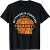 My Favorite Pumpkins Call Me Granny Pumpkin Thanksgiving T-Shirt