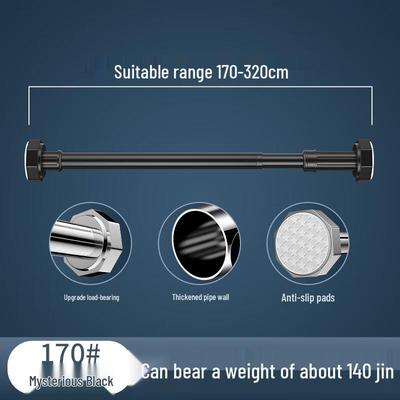 Zhi Shi Extendable No-Drill Curtain Rod