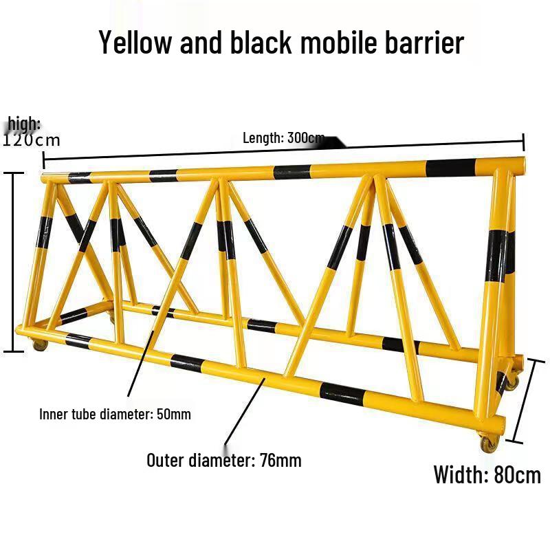 Steel Anti-Collision Guardrail for School and Workplace Entrances