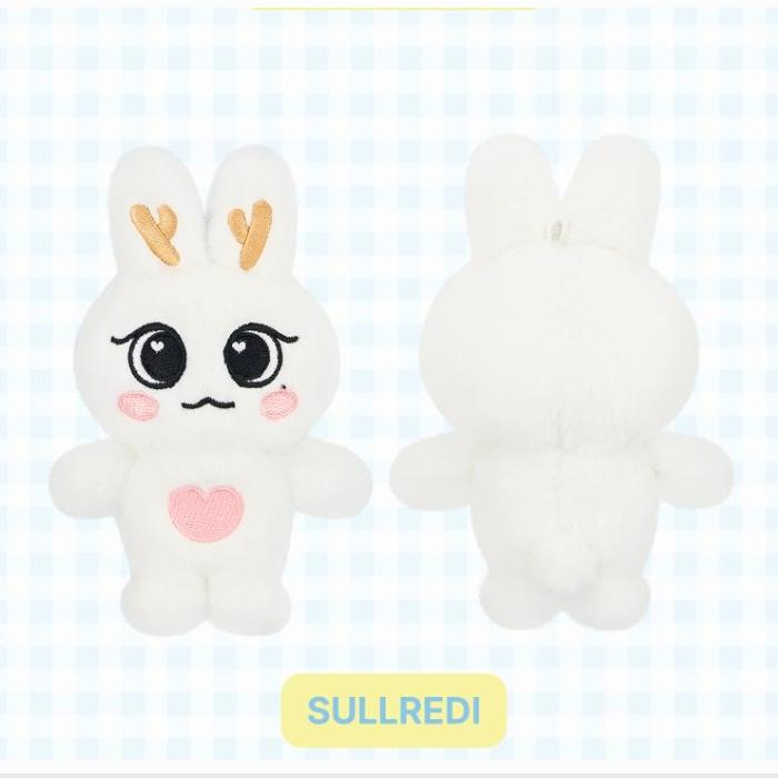(PLÜSCH 10cm / PLÜSCH SCHLÜSSELANHÄNGER Mikro-Version) NMIXX [NSWER VACATION] OFFIZIELLES MD