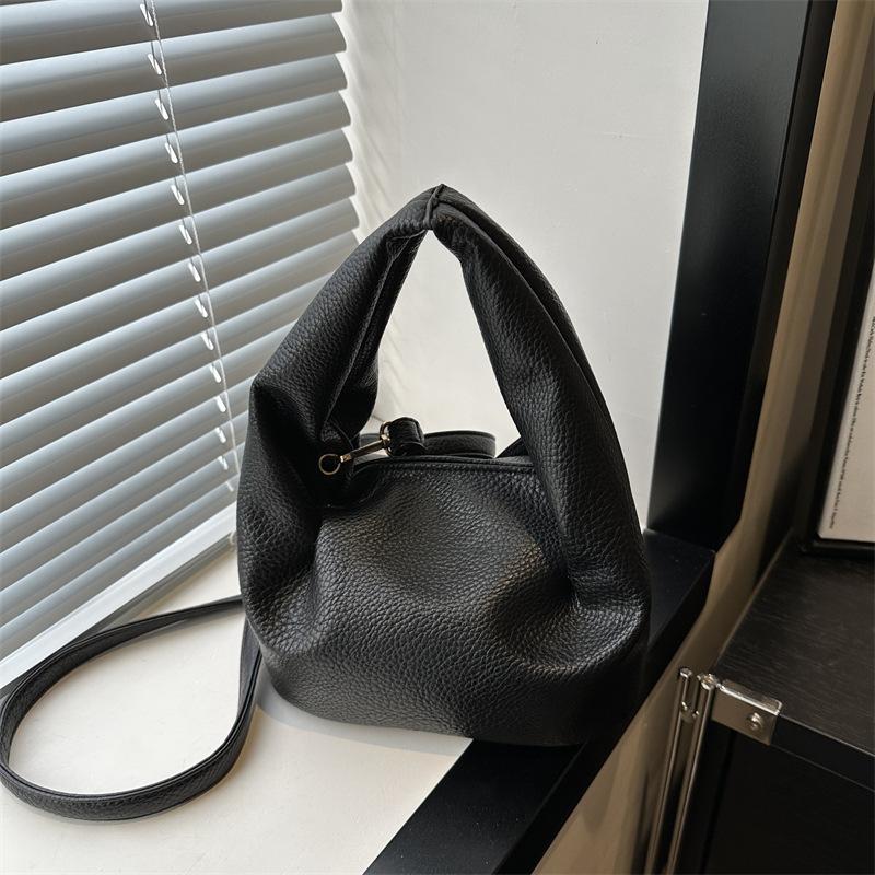 Stylish Simple Texture Handbag Spring Versatile Shoulder Messenger Bag Small Square Bag Women