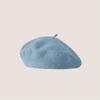 Vintage Wool French Beret for Women Solid Fashion Simple Casual Beret Solid Classic Breathable Soft Comfortable Hat for Fall Winter