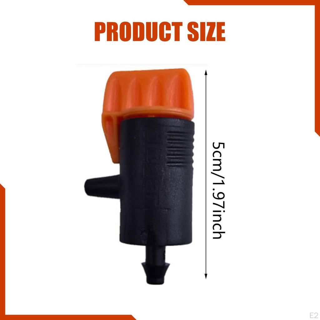 60 Pieces Micro Spray Water Irrigation Sprinkler, Drip Emitters for Garden