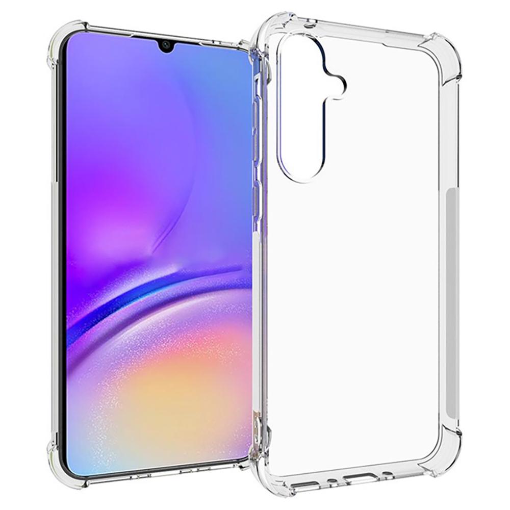 

WANLONFENG WL2 Series for Samsung Galaxy A35 5G Case with 2Pcs Tempered Glass Films 2.0mm TPU Phone Cover (Big Lens Hole) Type A