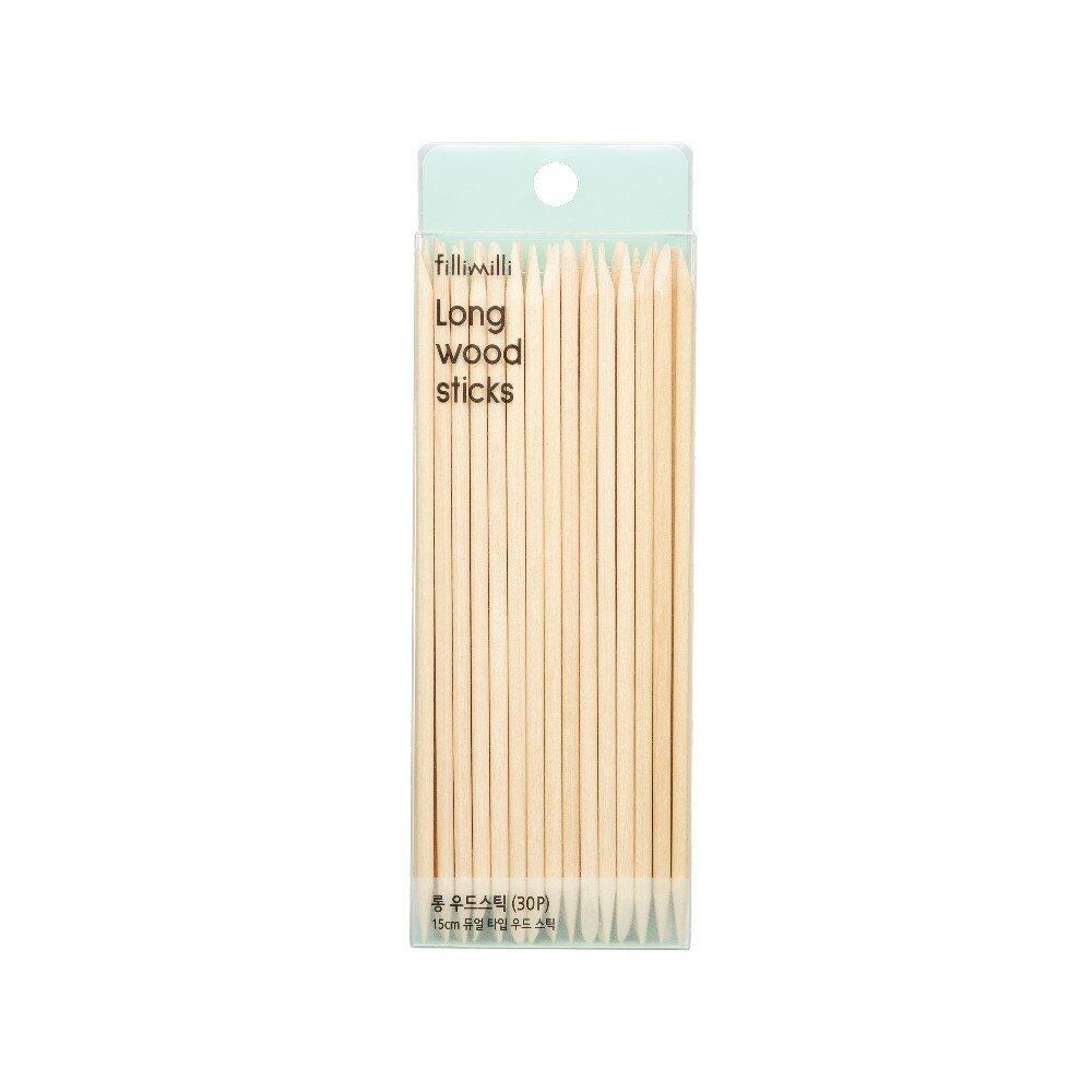 

Fillimilli Long Wood Sticks (30P)