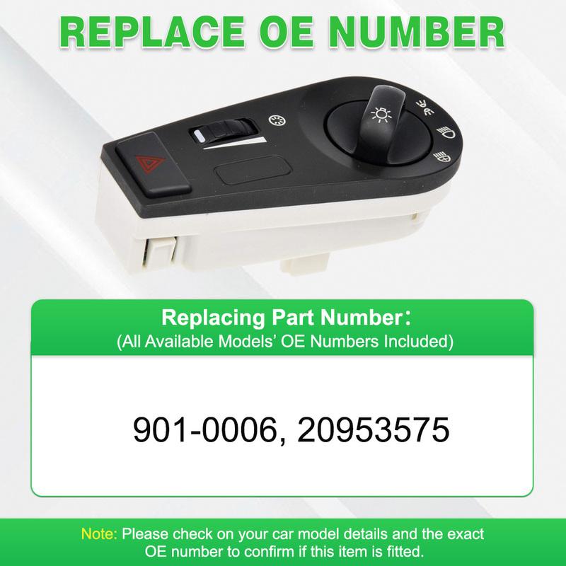 For volvo vnl 670 gen 2 truck 2003 2004 2005 2006 2007 2008 2009 2010 2011- Headlight Switch 20953575 10 P