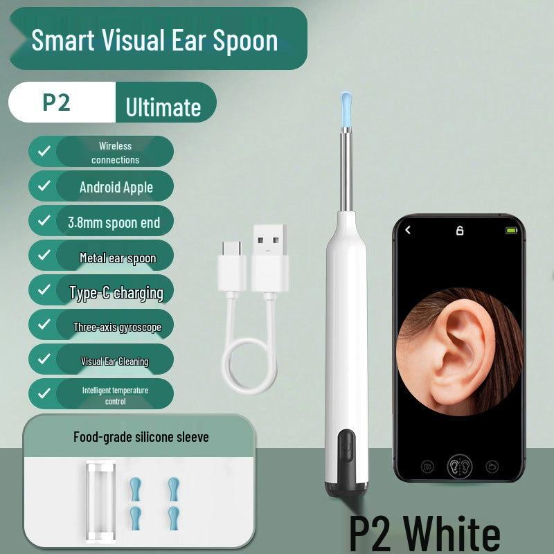 

High-Definition Luminous Ear Spoon: Professional Ear Cleaning Tool for Children and Adults