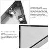 304 Stainless Steel Corner Floor Drain Deep Water Seal Floor Drain Odor-Proof Shower Drain  Garage