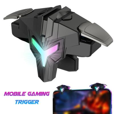 A1 Spoušť pro mobilní hry Profesionální RGB osvětlení Typ vibrací Střílečka na míření