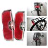Bicycles Rear Reflector Tail Light Waterproof Bicycles Rear Seats Reflective Taillight Luggage Rack Mounted Bike Light