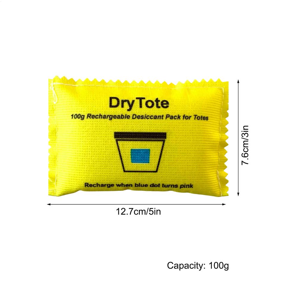 

Пакетики с осушителем 100 г Пакетики для контроля влажности Многоразовые мешки с осушителем Для хранения продуктов Автомобильная палатка Ванная комната Книжная полка Холодильник жёлтый