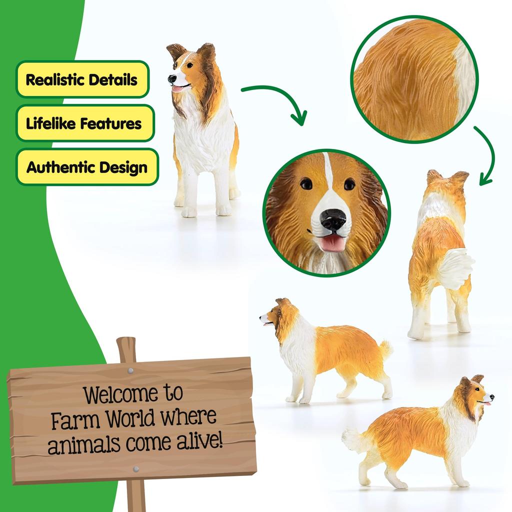 Schleich Farm World Collie 13998