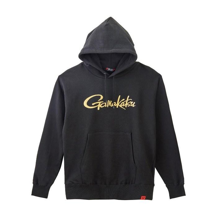 [Gamakatsu] Fishing Logo Hoodie Parker Black LL