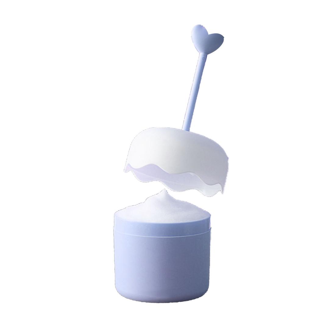 Facial Cleanser Foam Maker Cup Portable Press Lovely Cleanser Bubble Foaming Device