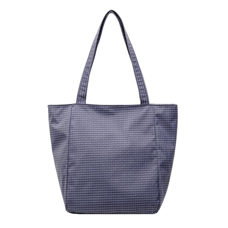 Plaid Shoulder Bag Women's Large Capacity Tote Bag