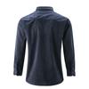 Men Long Sleeve Corduroy Striped Shirt Business Casual Style