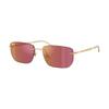 RAYBAN Metall Unregelmäßige Geometrie Sonnenbrille Unisex Paar Stil 001/D0 56-17 RB3768