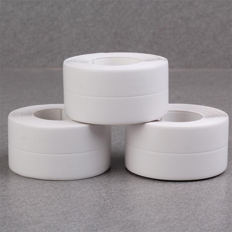 Household Waterproof and Mold Proof Toilet Sealing Strip Kitchen Bathroom Self-adhesive Sealing Tape