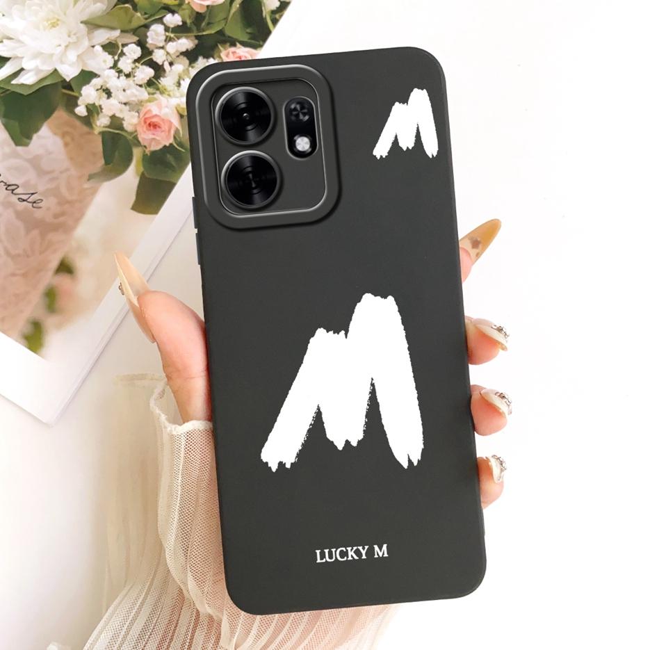 For Honor Play 60A Case Honor X6d LNA-NX1 Cute Lucky Letters Cover Soft TPU Phone Case For Honor X6d X 6d HonorX6d 5G Funda Bags