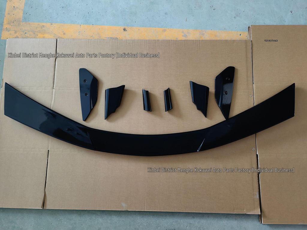 Kompatibel bakspoilerdeflektor för Chevrolet Corvette C8 (2019) Modifiering