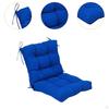 Chair Cushion Pad Lightweight Solid Color High Back Seat Rocking for Kitchen Indoor