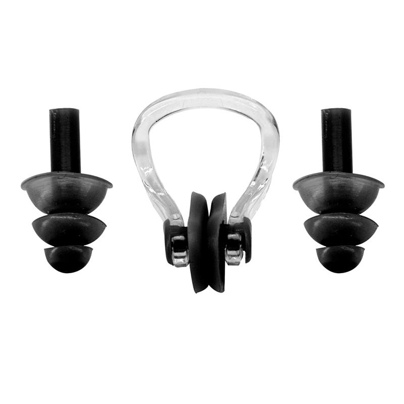 Unisex Nose Clip Earplugs Waterproof Swimming Nose Clip Earplugs Set Surfing Diving Swimming Accessories Swimming Supplies