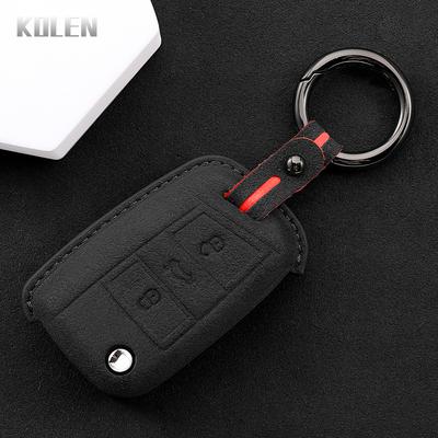 Leder Autoschlüssel Flip Case Abdeckung Schale Für Vw Volkswagen Golf 7 Mk7 Tiguan Mk2 Für Seat Ateca Leon Fr 2 Ibiza Für Skoda Octavia
