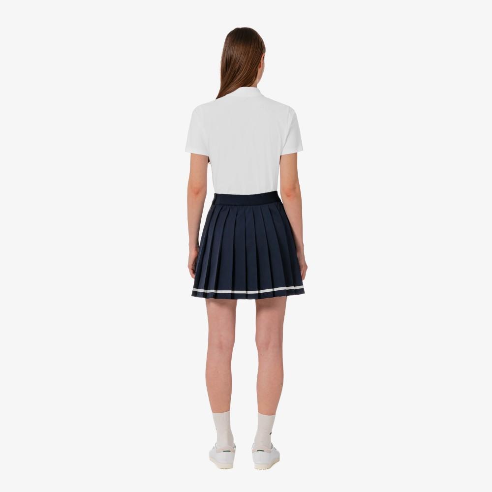 [lacoste] Women's Tennis Tape Tipping Skirt JF231E-56GHDE