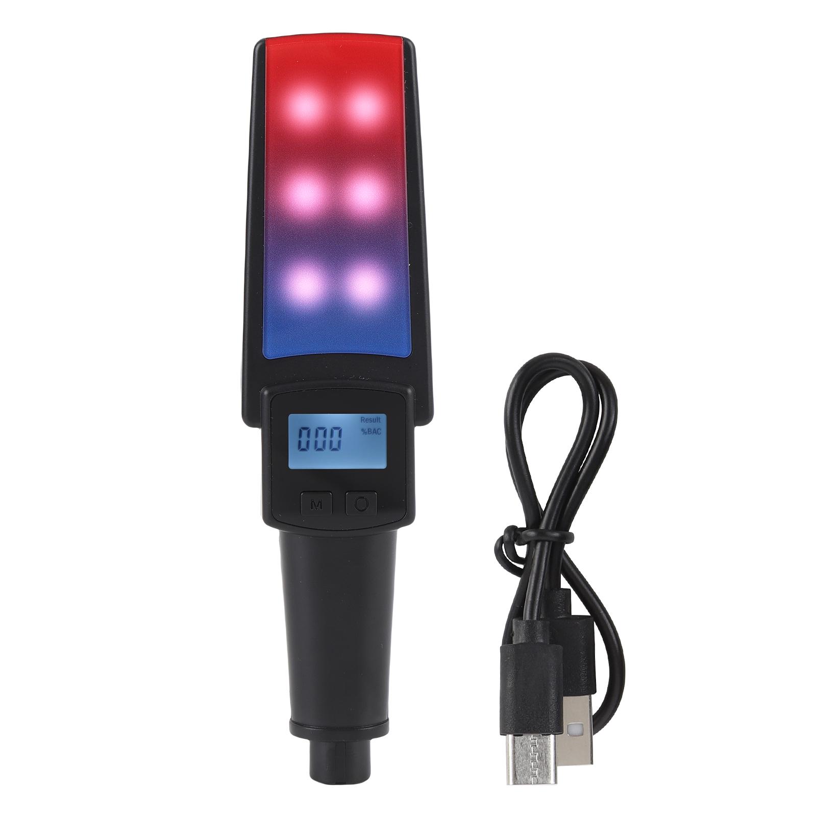 

Тестер алкоголя в выдыхаемом воздухе, перезаряжаемый цифровой алкотестер с голосовым вещанием и функцией разбивания окон,