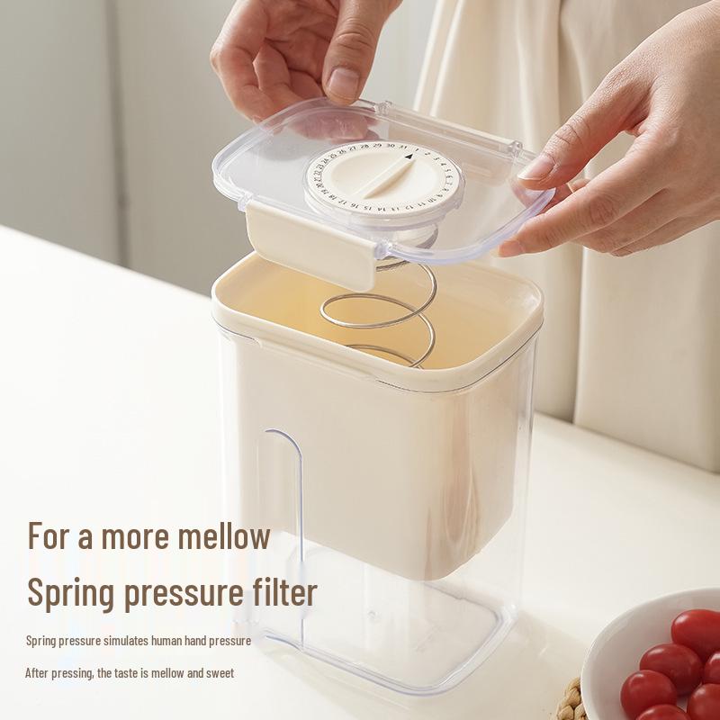 Elegant Multifunctional Yogurt and Cheese Maker with Filtration and Refrigeration