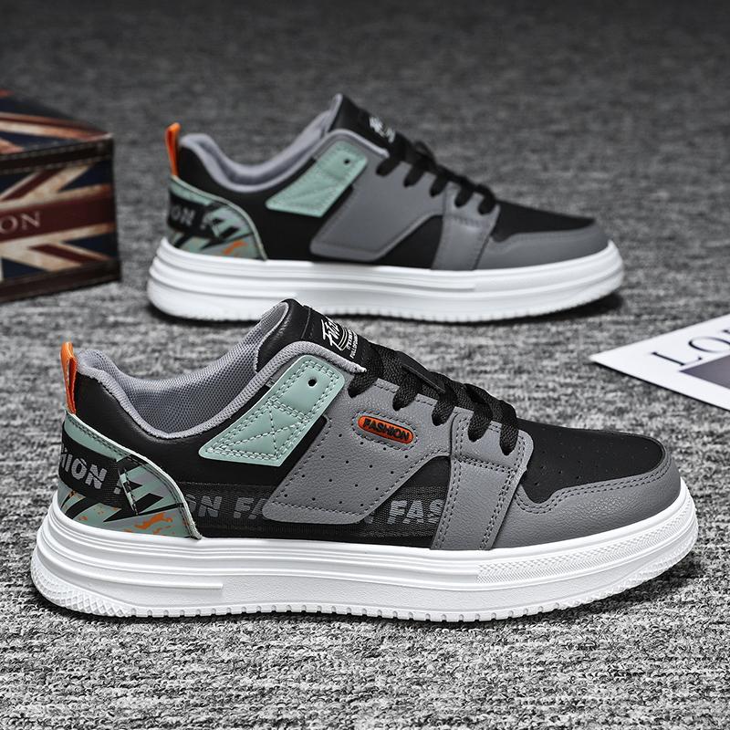 New men's shoes student casual sports board shoes white shoes