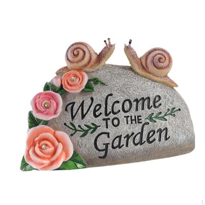 Garden Welcome Statue Outdoor Decoration