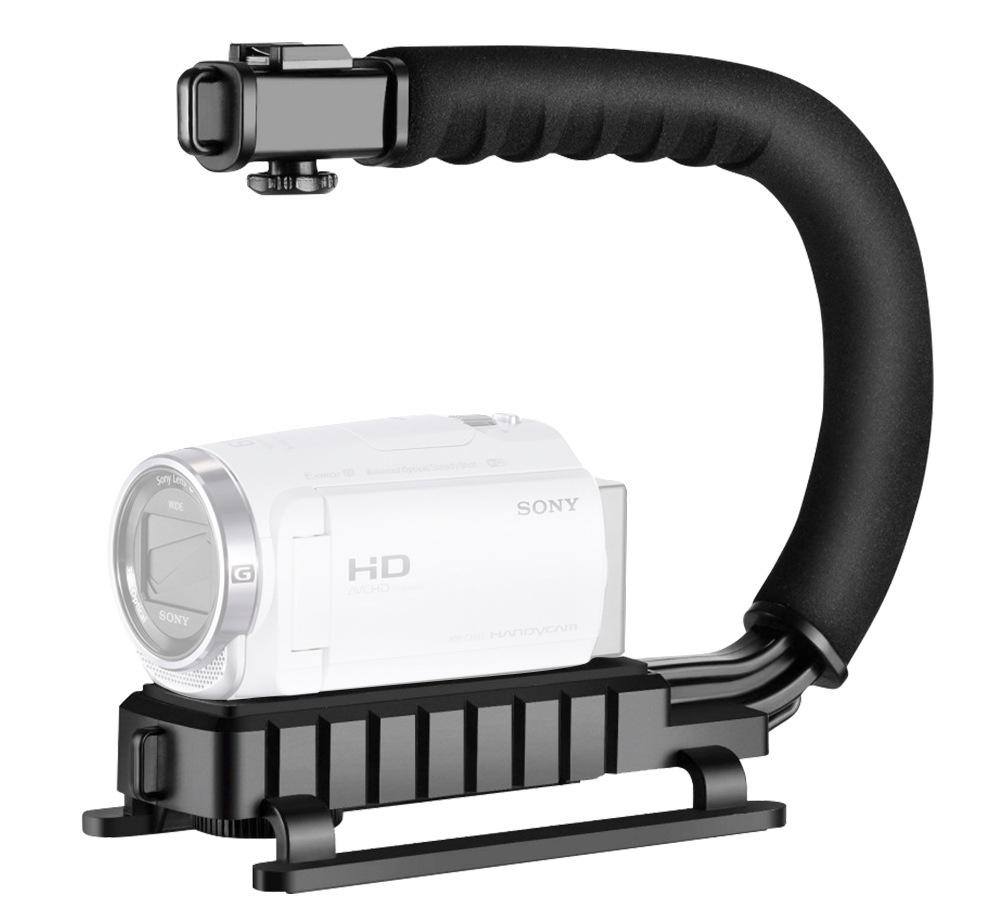 U-tvarovaný ruční stabilizátor proti otřesům pro DSLR a bezzrcadlovky