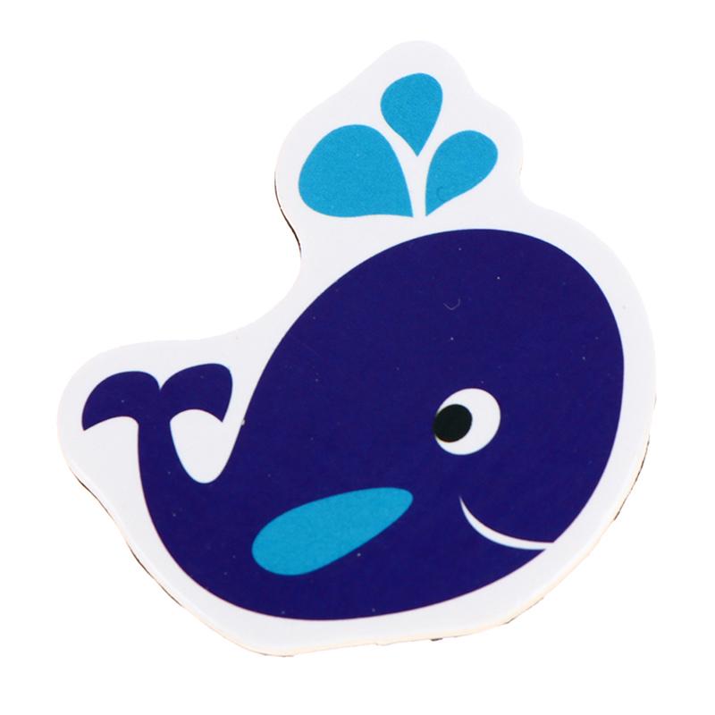 12 sztuk Mix Ocean Animals Drewniany magnes na lodówkę Kreatywne kreskówki 3D Naklejki Zabawki
