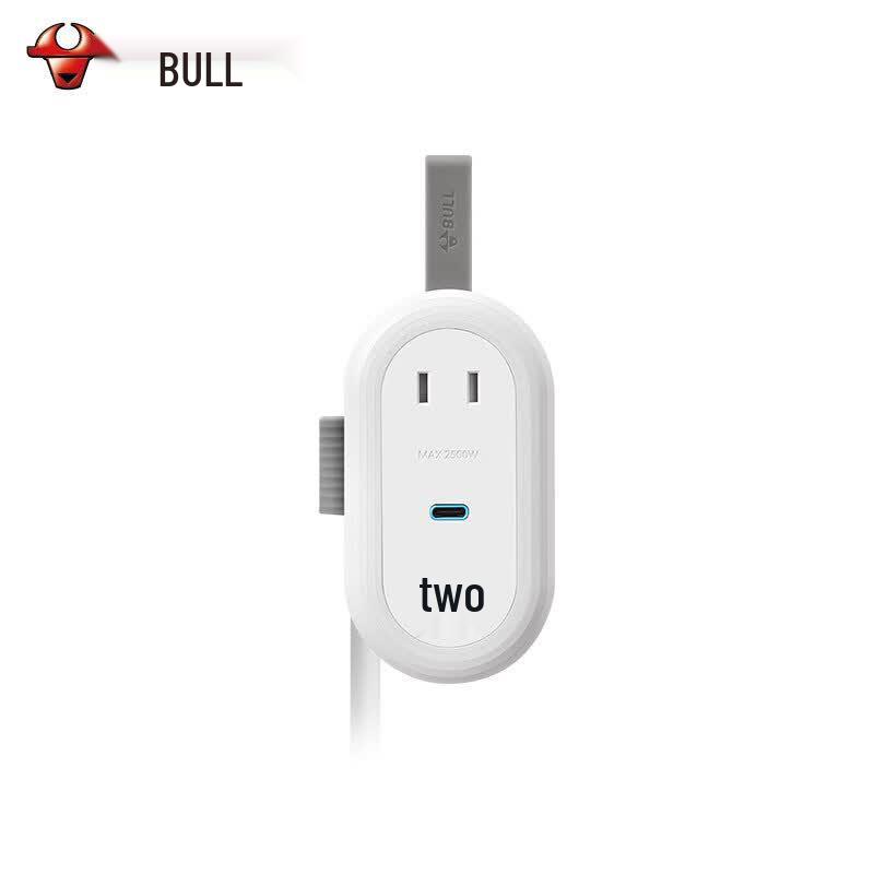 BULL 20W PD Fast Charging Travel Power Strip CN plug (adapter included)