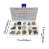 15pcs Sedimentary Rock Real Teaching Aid