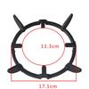Non Slip Black Cast Iron Stove Trivets for Kitchen Wok Support Ring Cooktop Range Pan Holder Stand Stove Rack Milk Pot Holder for Gas Hob - Gas Stove
