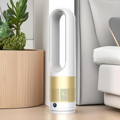 Bladeless Fan Electric Fan Desktop Oscillating Head Floor Standing Household Remote Control 18 Inch