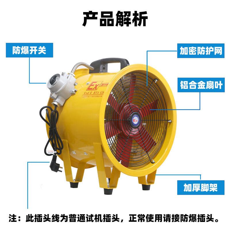Portable Industrial Explosion-Proof Axial Flow Fan CN plug (adapter included)