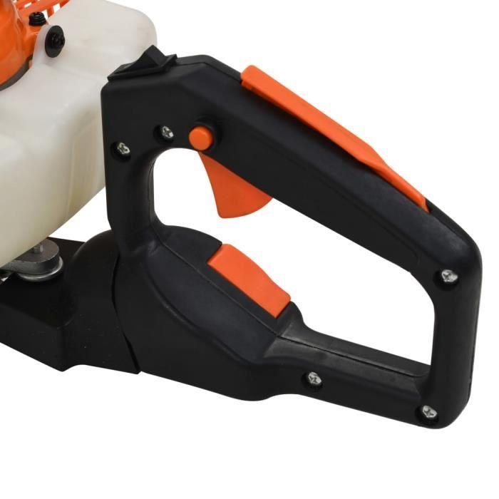 VidaXL Taille-haie à essence 722 mm Orange et noir
