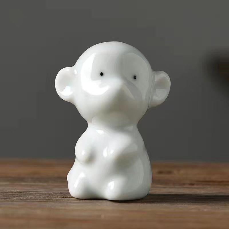 Coarse pottery Twelve Chinese Zodiac Tea Pet Tea Set Tea Ceremony Tea Culture Tea Set Accessories Decoration