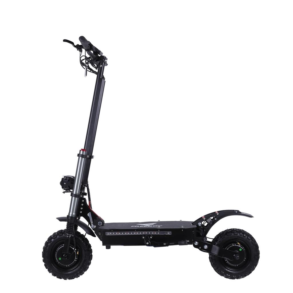 Monopattino Elettrico Freeboy J30MAX a Doppio Motore, Batteria 60V 38AH, Display LED NFC e Doppia Sospensione Idraulica