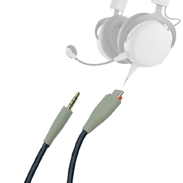 Flexible and Strong 3.5mm Headphone Extension Cable for MMX150 Headsets Cable for Daily Use in Various Scenario