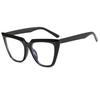 Fashion RMM Brand New Cat Eye Plain Glasses Anti Blue Light Glasses Frame Retro Big Frame Eyeglasses for Women