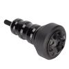 Motorcycle Wheel Fork Frame Slider Protection Anodized Universal Replacement for Zx10r Z800Black
