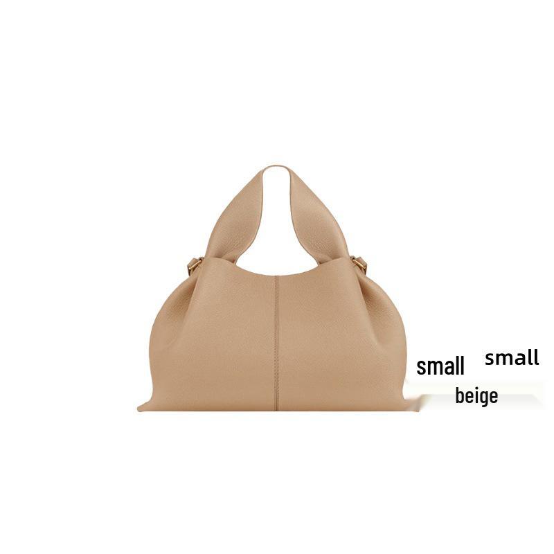 Sac Bandoulière en Cuir Véritable pour Femme Boling'en Cloud Dumpling