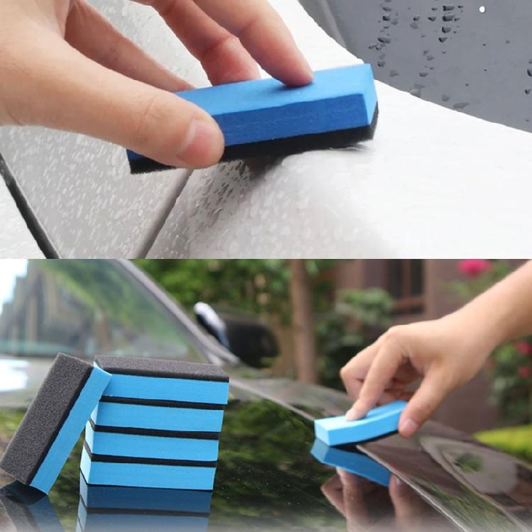 2pcs Vehicle Waxing Pad Sponges Car Ceramic Coating Applicator Sponge Auto Detailing Accessories Crystal Plating Sponge