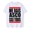 You Distinct Me Most Everyone T-shirt Fun Spanish Text Humorous T-shirt EU Size Neutral Casual Soft T-shirt