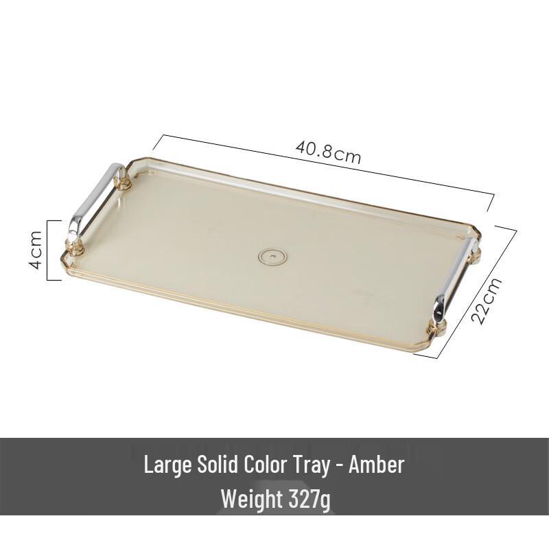 

ZISIZ Rectangular Acrylic Serving Tray