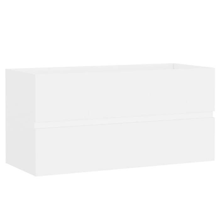 VidaXL Sink Cabinet with Integrated Sink, Sink Unit with Storage, Bathroom Vanity Cabinet, 3071558